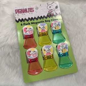 PEANUTS Snoopy Magnetic Chip Bag Clips